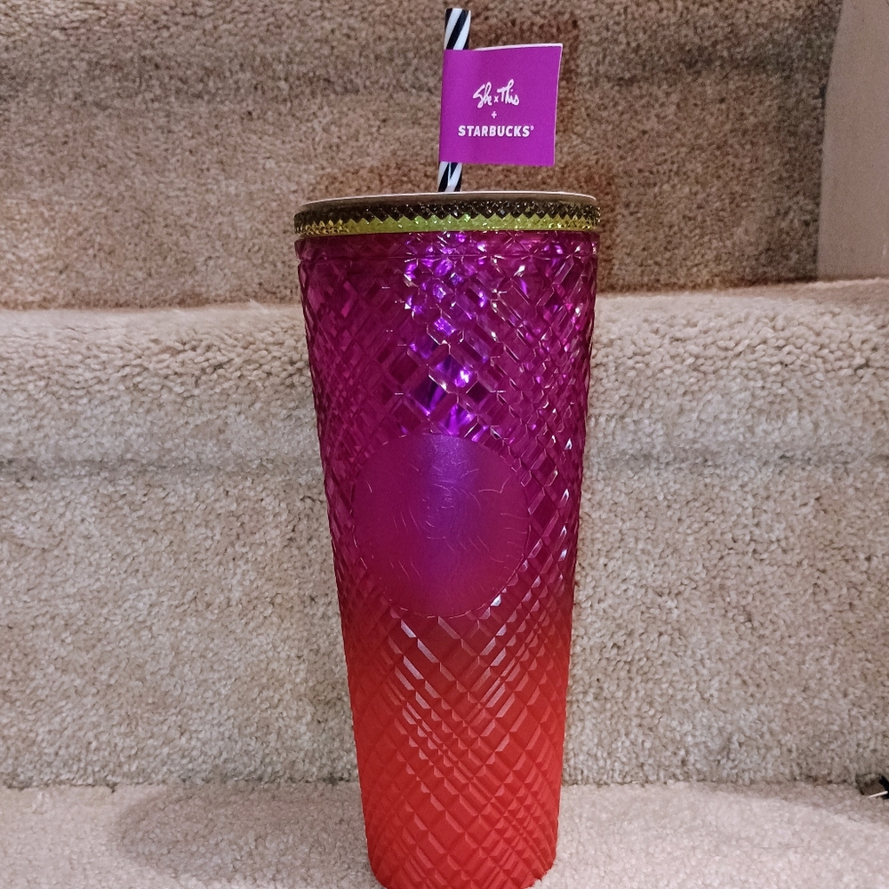 She x This Starbucks Tumbler